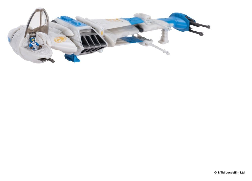 Star Wars Véhicule Moyen & Figurine set Nouvelle République B-wing & Pilote de B-wing