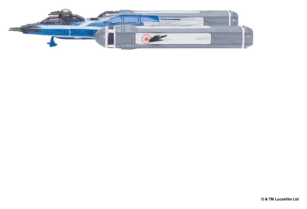Star Wars véhicule Moyen & figurine set BTL-B Y-wing & Ahsoka & R7-A7