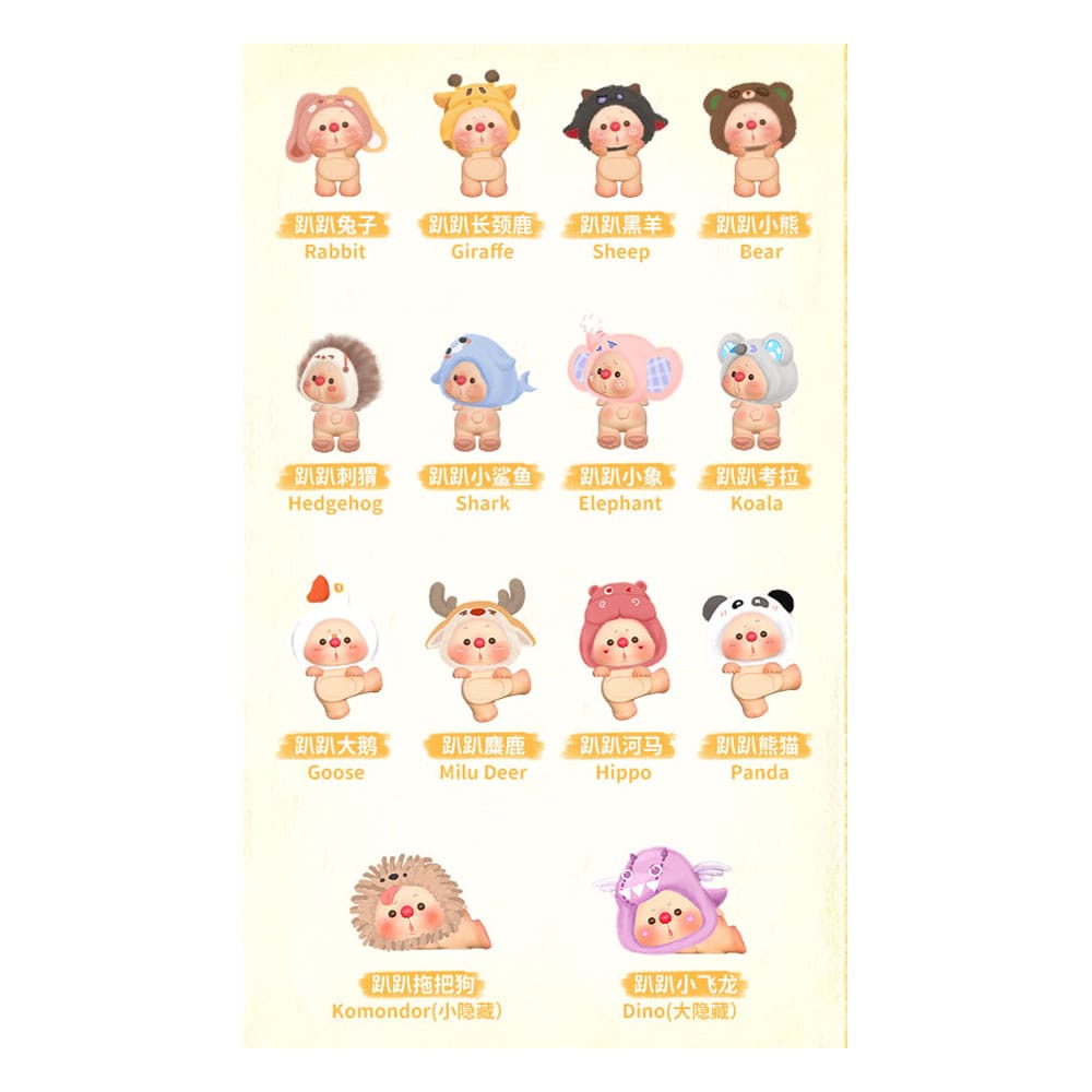 Oyo: Animal Party Mini Series Blind Box Figurine 5 - 7 cm Display (12)
