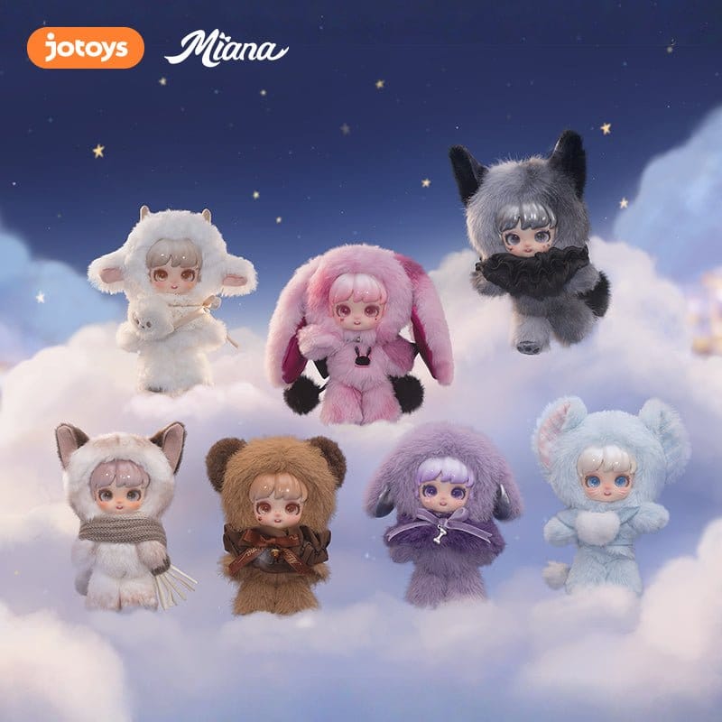 Miana Magical Elf Adventure figurines mini en peluche boîte surprise 10 cm présentoir (6)