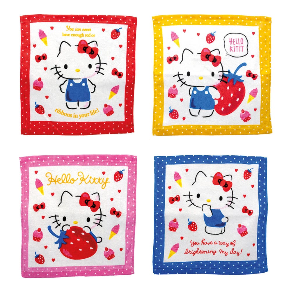 Sanrio présentoir servietten de toilette magiques Hello Kitty 30 x 30 cm (36)