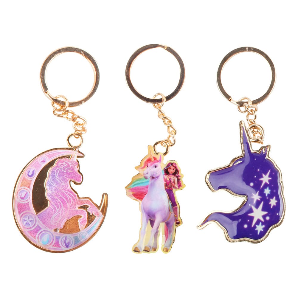 Unicorn Academy assortiment porte-clés métal (12)