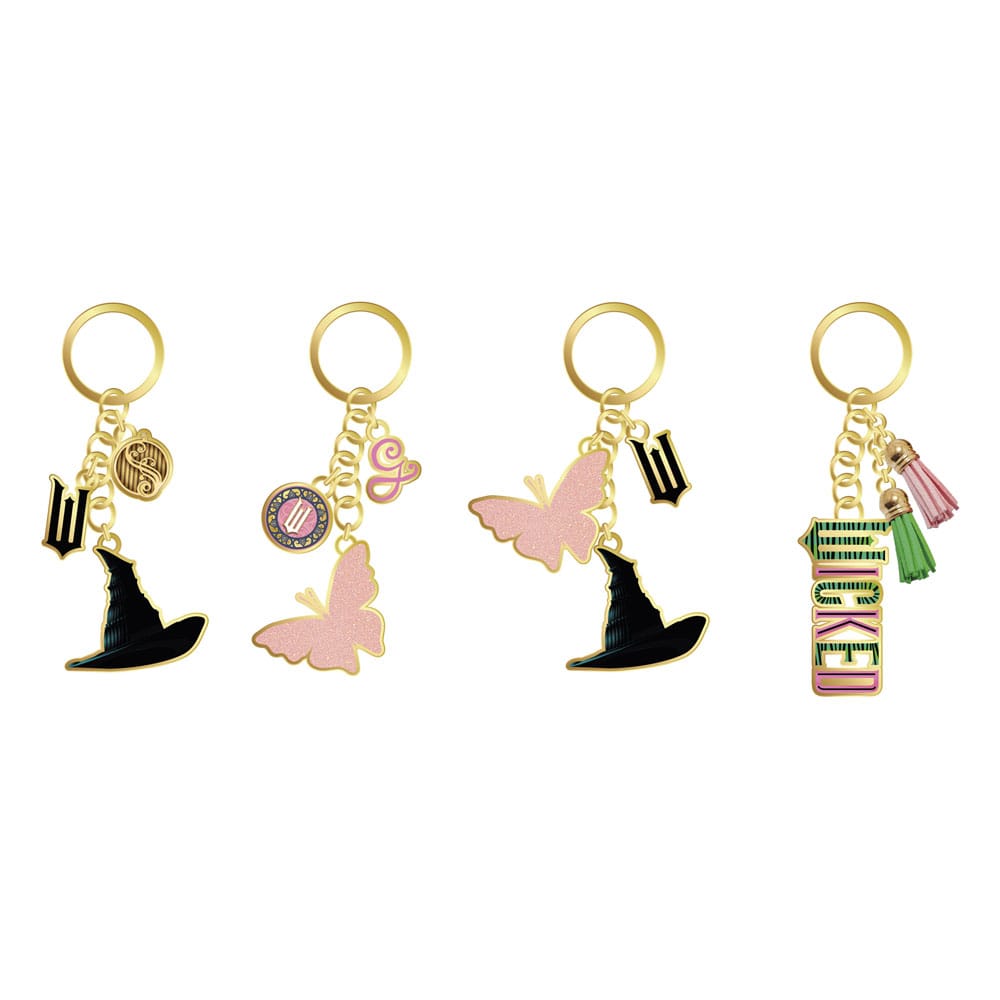 Wicked assortiment porte-clés métal 5 cm (12)