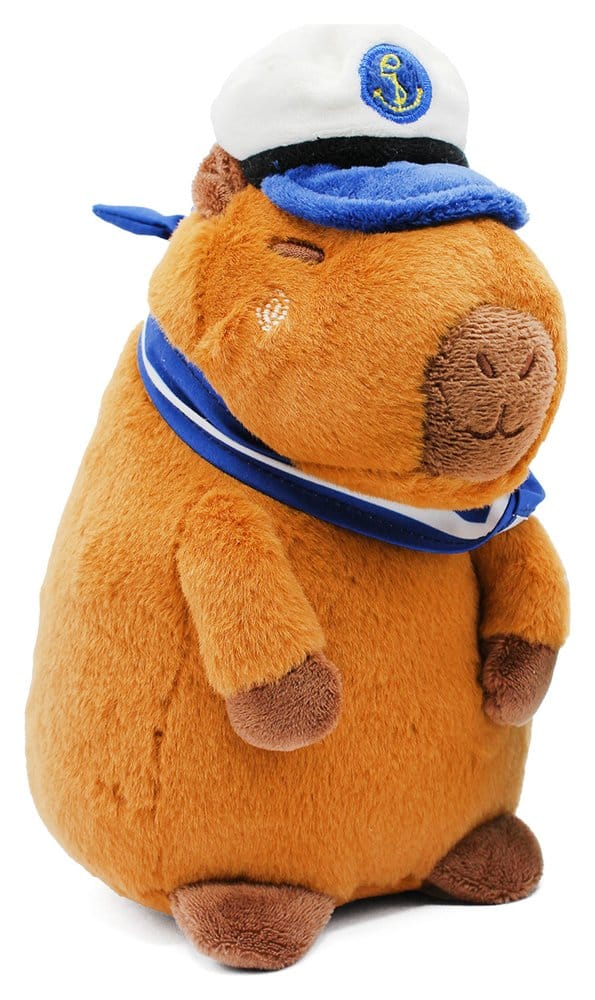 Capybara peluche Capy Captain 23 cm