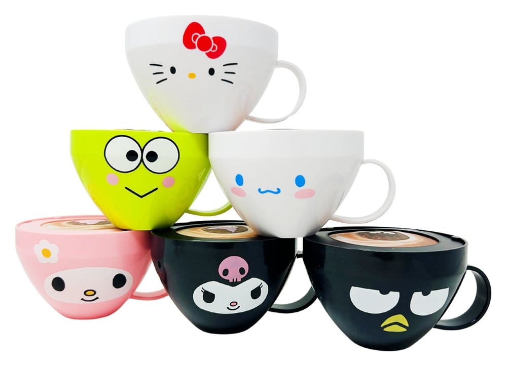 Sanrio assortiment squishy figurines Hello Kitty Cappuccino (8)