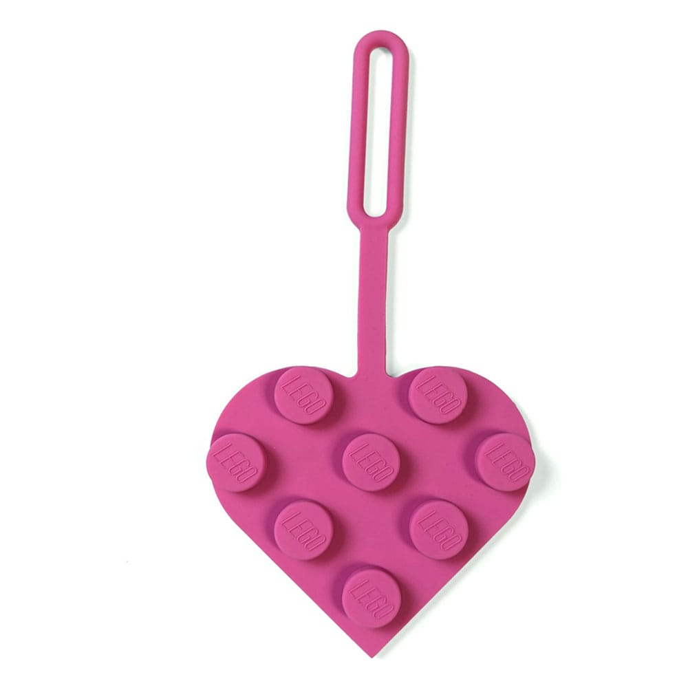 LEGO Minifigures Classicporte-clés sac à dos Coeur Rosa 10 cm