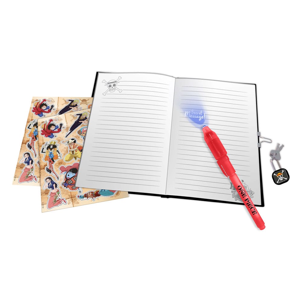 One Piece set de journal intime avec cadenas