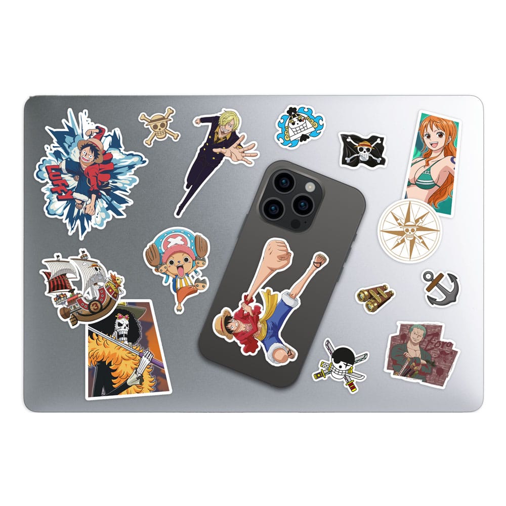 One Piece stickers tech