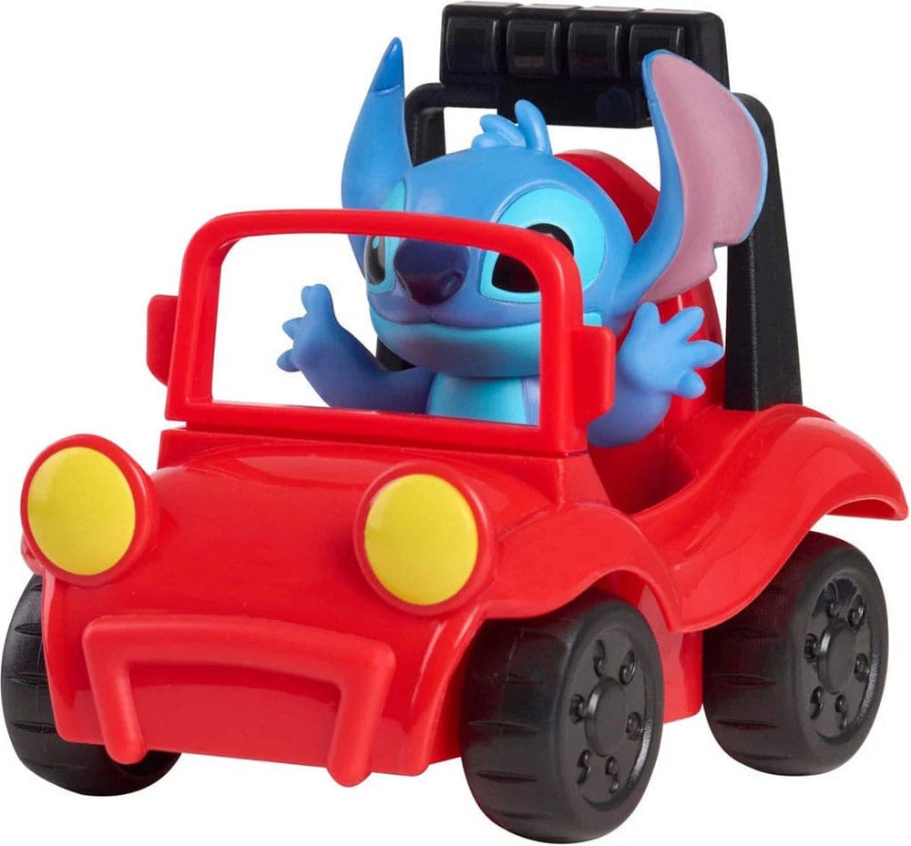 Lilo & Stitch Set de jeu figurines Stitch & buggy de plage 7,5 cm