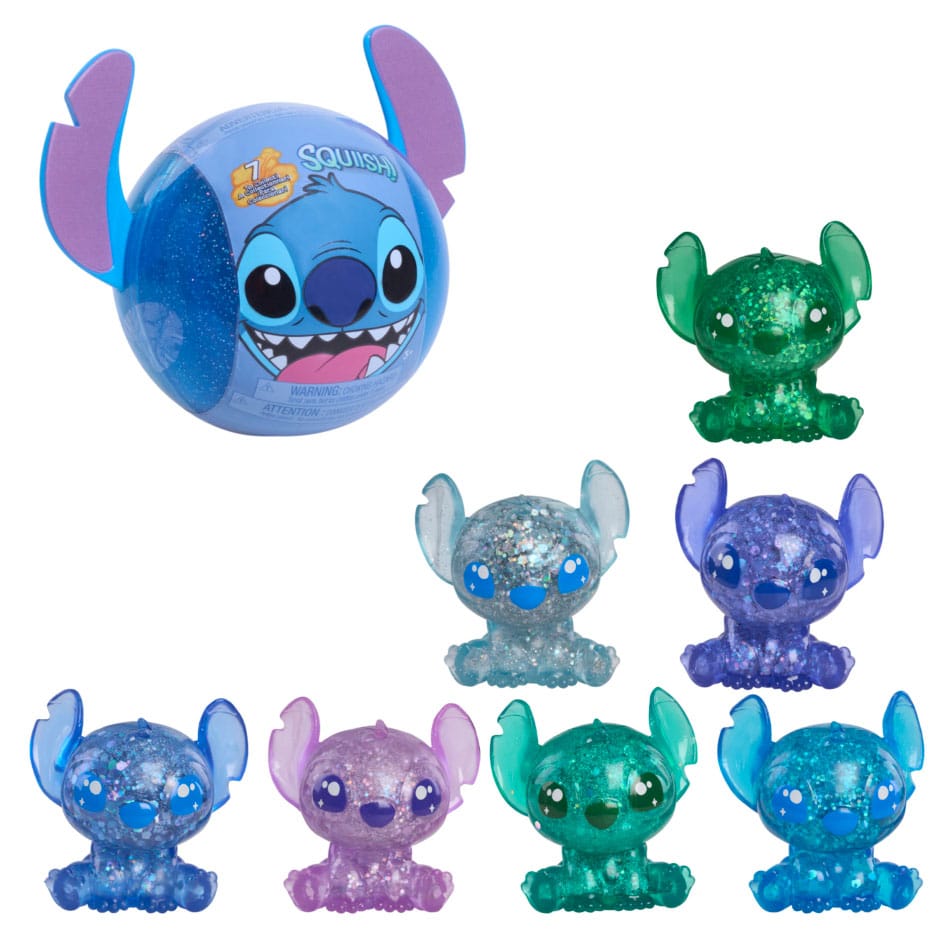 Lilo & Stitch Blind Box Squish-a-Stitch Figurine Capsule 5 cm