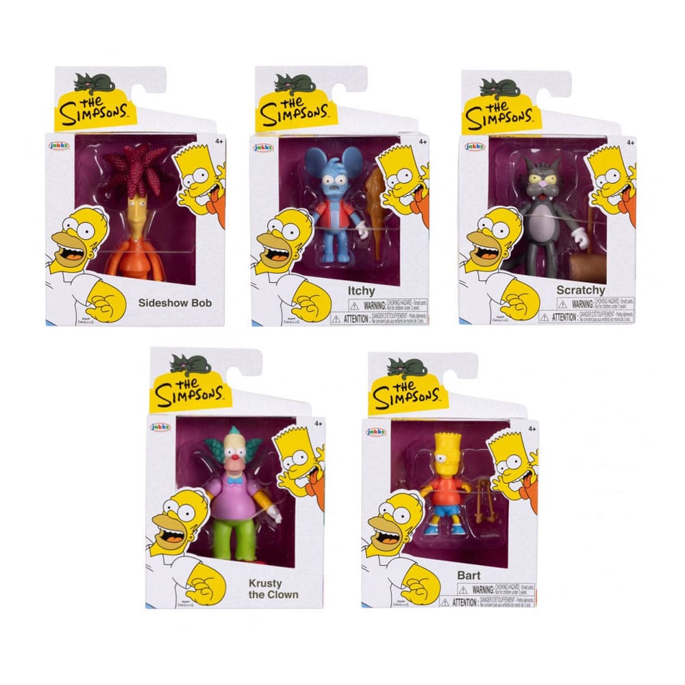 Simpsons assortiment figurines Wave 2 7 cm (8)