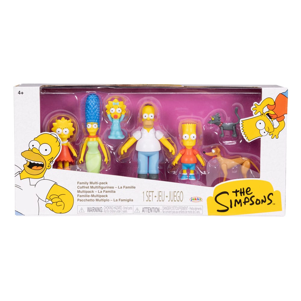 Simpsons pack 7 figurines
