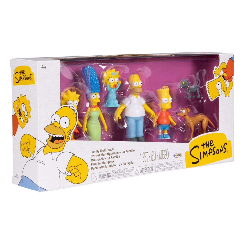 Simpsons pack 7 figurines