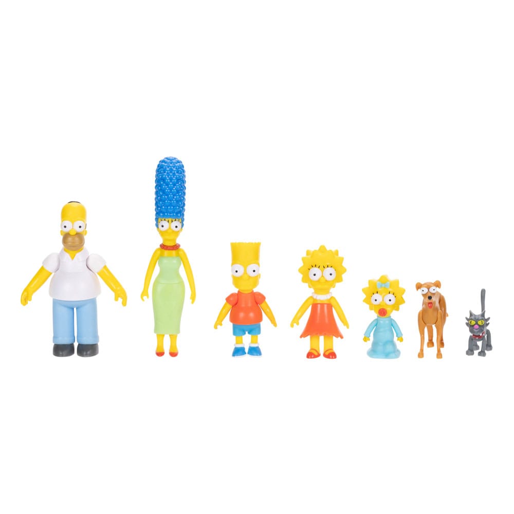Simpsons pack 7 figurines