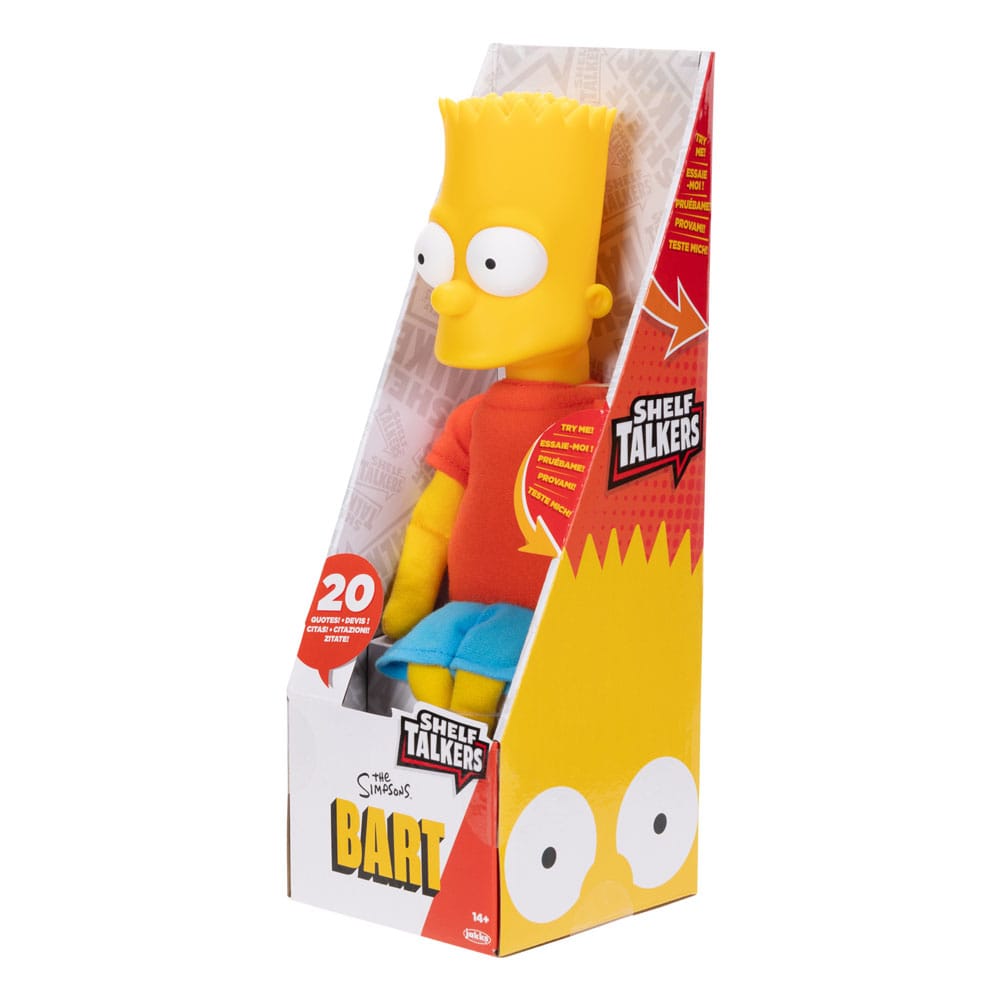 Simpsons peluche parlante Bart 33 cm *ANGLAIS*