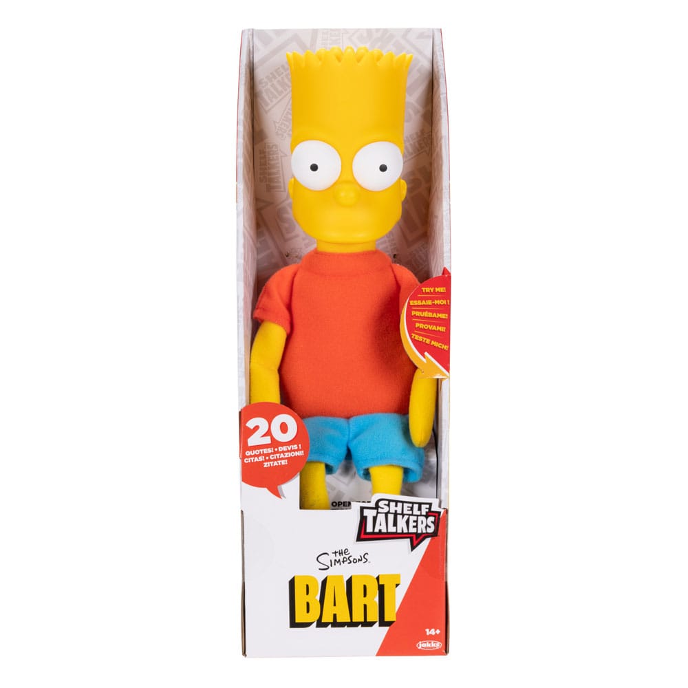 Simpsons peluche parlante Bart 33 cm *ANGLAIS*