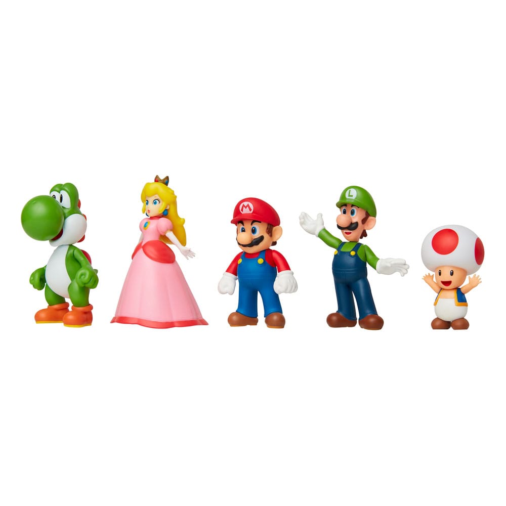 World of Nintendo Super Mario & Friends Figurines coffret 5 pièces Exclusive