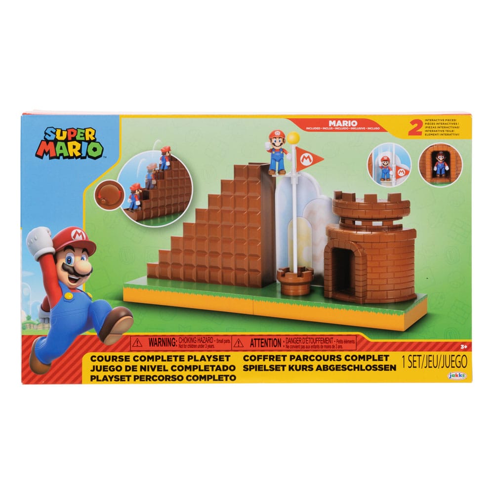 World of Nintendo Super Mario Playset End Level