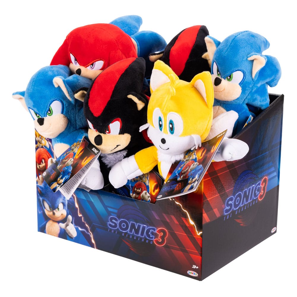 Sonic - The Hedgehog Movie 3 assortiment peluches Wave 1 23 cm (8)