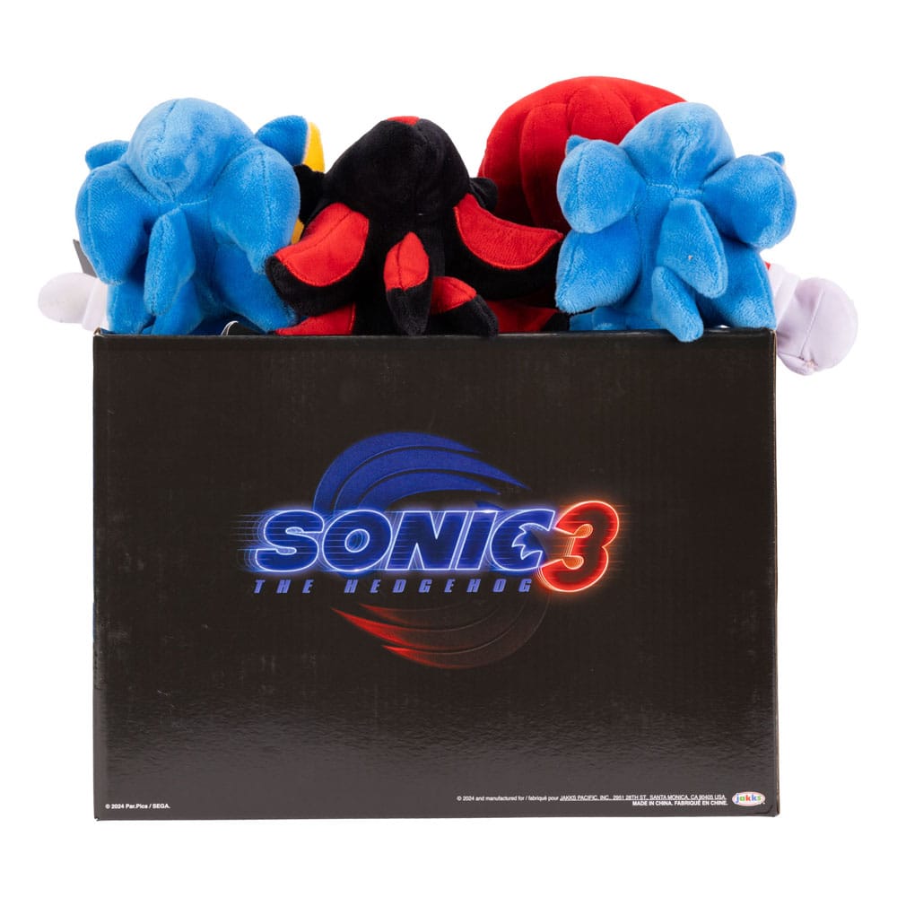 Sonic - The Hedgehog Movie 3 assortiment peluches Wave 1 23 cm (8)