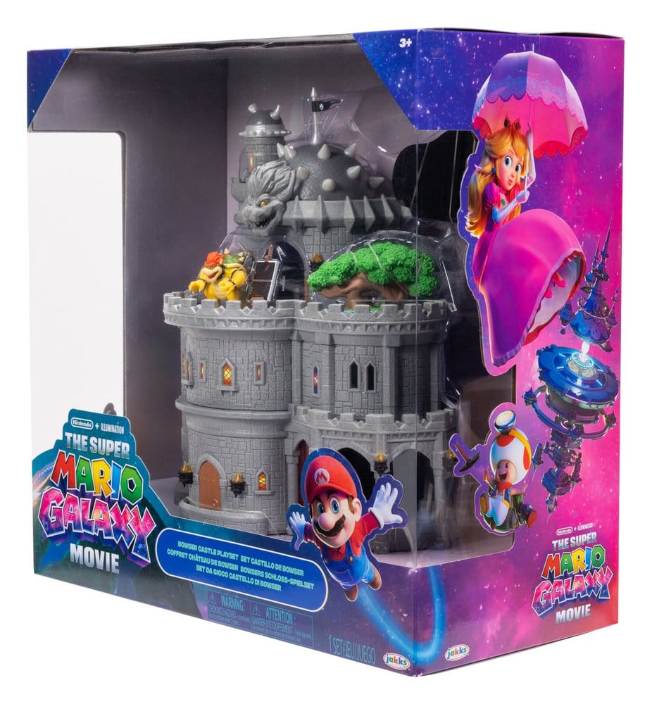 Super Mario Galaxy, le film Playset Deluxe avec 1 minifigurine Château de Bowser