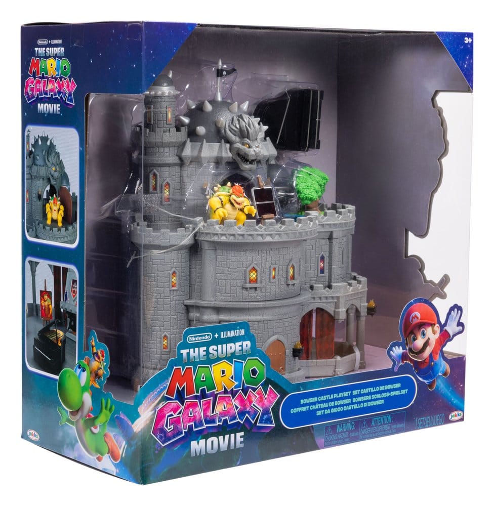 Super Mario Galaxy, le film Playset Deluxe avec 1 minifigurine Château de Bowser