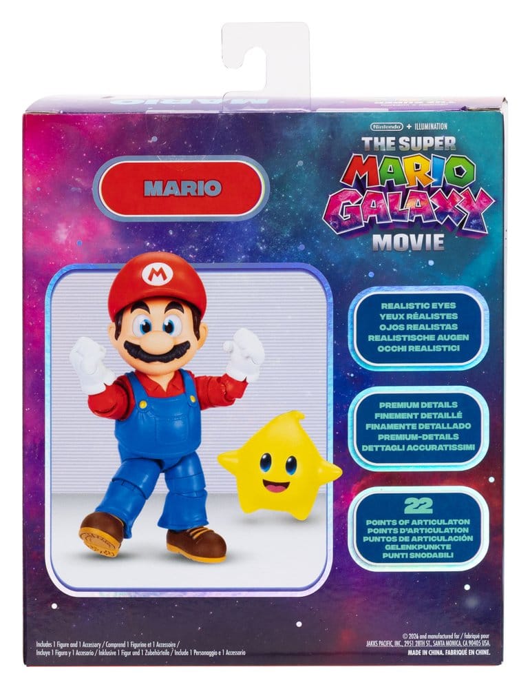 Super Mario Galaxy, le film figurine Mario 13 cm