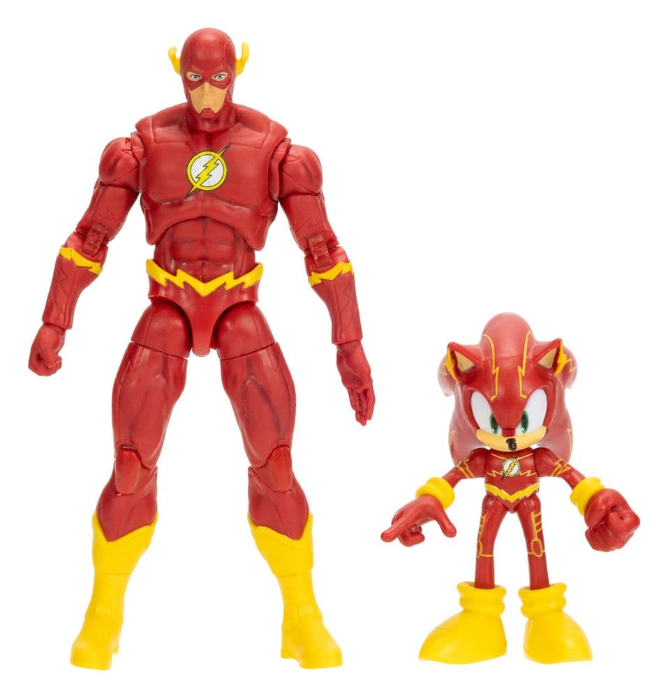 DC x Sonic - The Hedgehog pack 2 assortiment figurines Wave 4 (6)