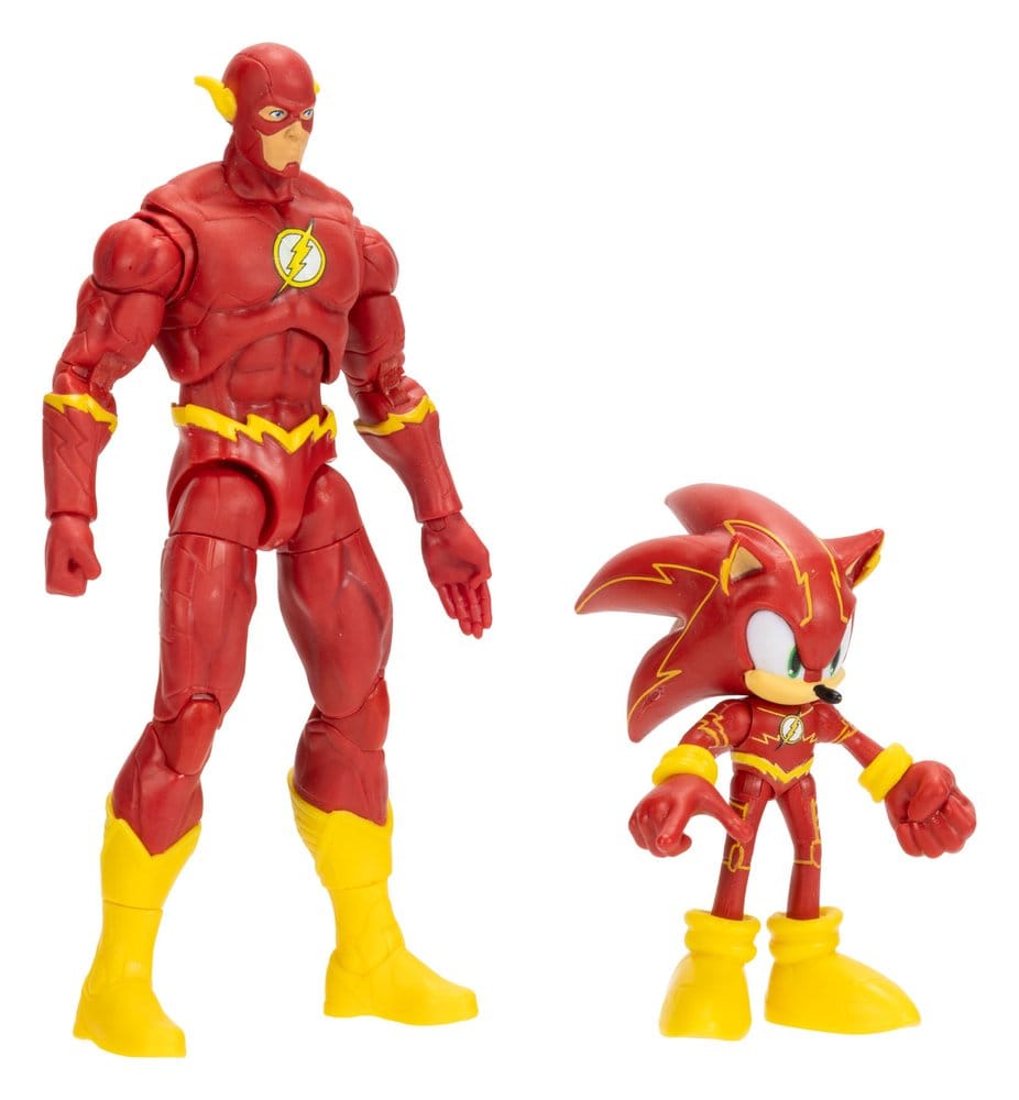 DC x Sonic - The Hedgehog pack 2 assortiment figurines Wave 4 (6)
