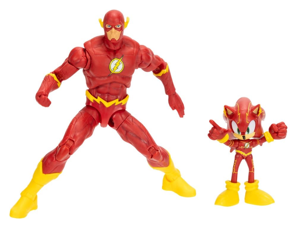 DC x Sonic - The Hedgehog pack 2 assortiment figurines Wave 4 (6)