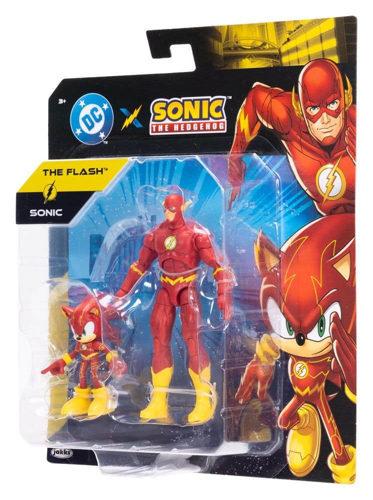 DC x Sonic - The Hedgehog pack 2 assortiment figurines Wave 4 (6)