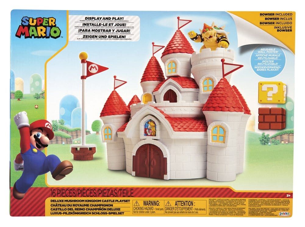 World of Nintendo jeu du château du royaume du champignon