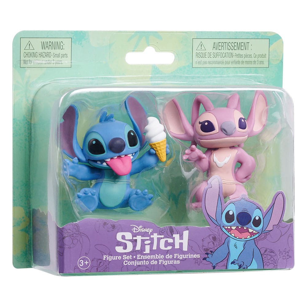 Lilo & Stitch pack 2 figurines Angel & Stitch 7 cm