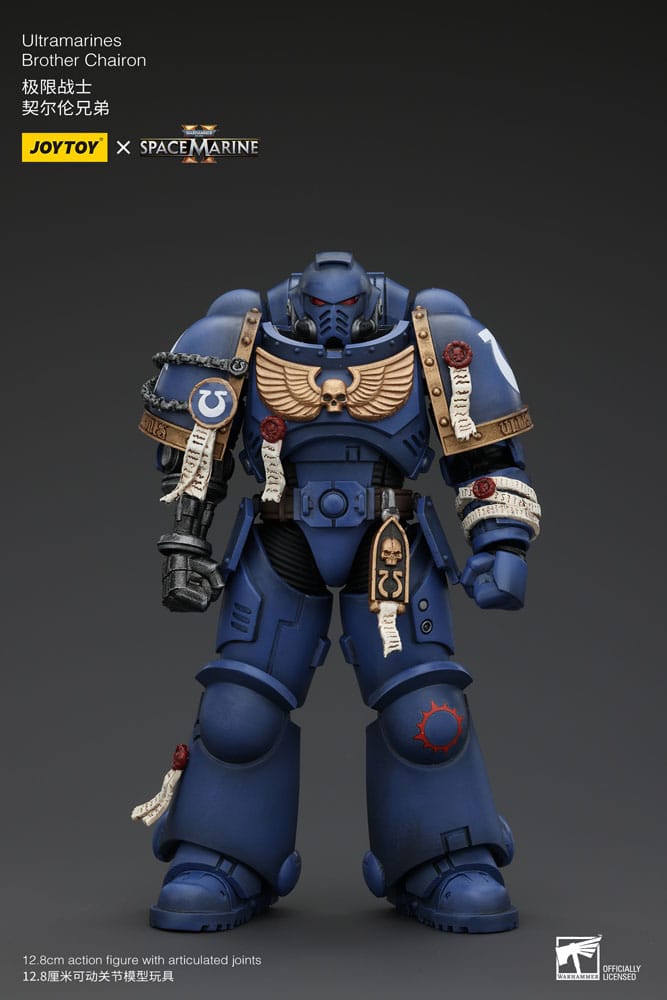Warhammer 40k figurine 1/18 Uitramarines Brother Chairon 13 cm