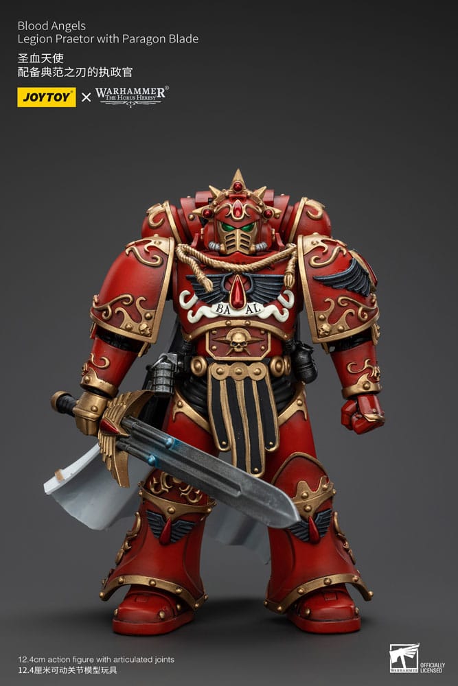 Warhammer The Horus Heresy figurine 1/18 Blood Angels Legion Praetor with Paragon Blade 13 cm
