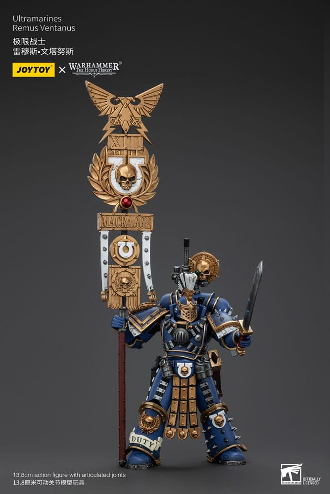 Warhammer The Horus Heresy figurine 1/18 Ultramarines Remus Ventanus 14 cm