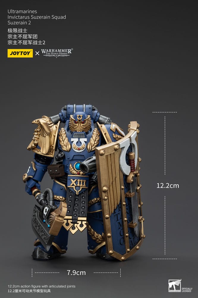 Warhammer The Horus Heresy figurine 1/18 Ultramarines Invictarus Suzerain Squad Suzerain 2 12 cm