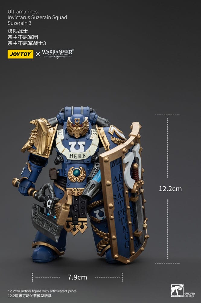 Warhammer The Horus Heresy figurine 1/18 Ultramarines Invictarus Suzerain Squad Suzerain 3 12 cm