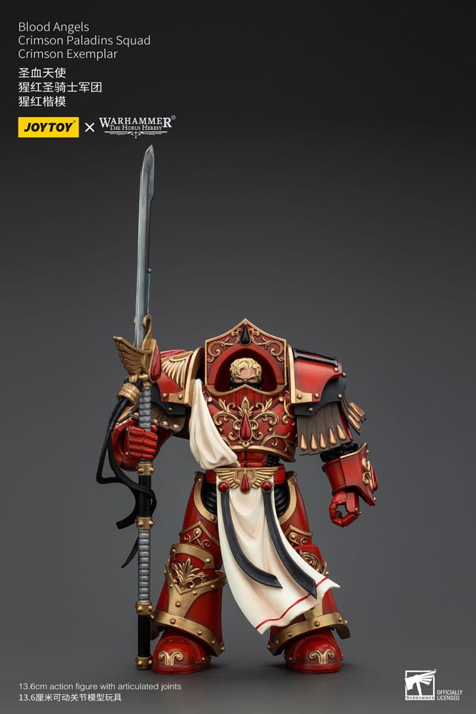 Warhammer The Horus Heresy figurine 1/18 Blood Angels Crimson Paladins Squad Crimson Exemplar 14 cm