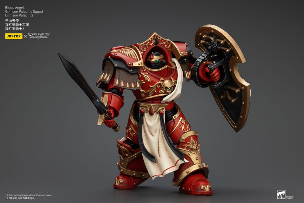 Warhammer The Horus Heresy figurine 1/18 Blood Angels Crimson Paladins Squad Crimson Paladin 2 14 cm