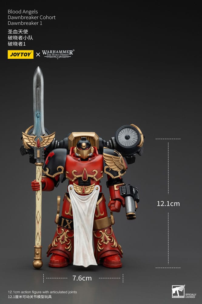 Warhammer The Horus Heresy figurine 1/18 Blood Angels Dawnbreaker Cohort Dawnbreaker 1 13 cm