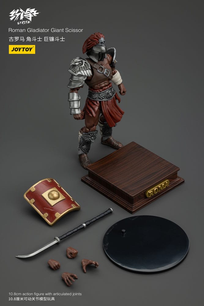 Strife figurine 1/18 Roman Gladiator Giant Scissor 11 cm