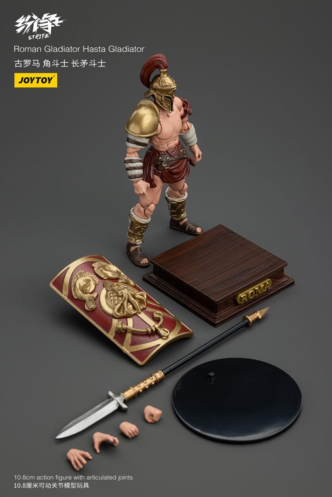Strife figurine 1/18 Roman Gladiator Hasta Gladiator 11 cm