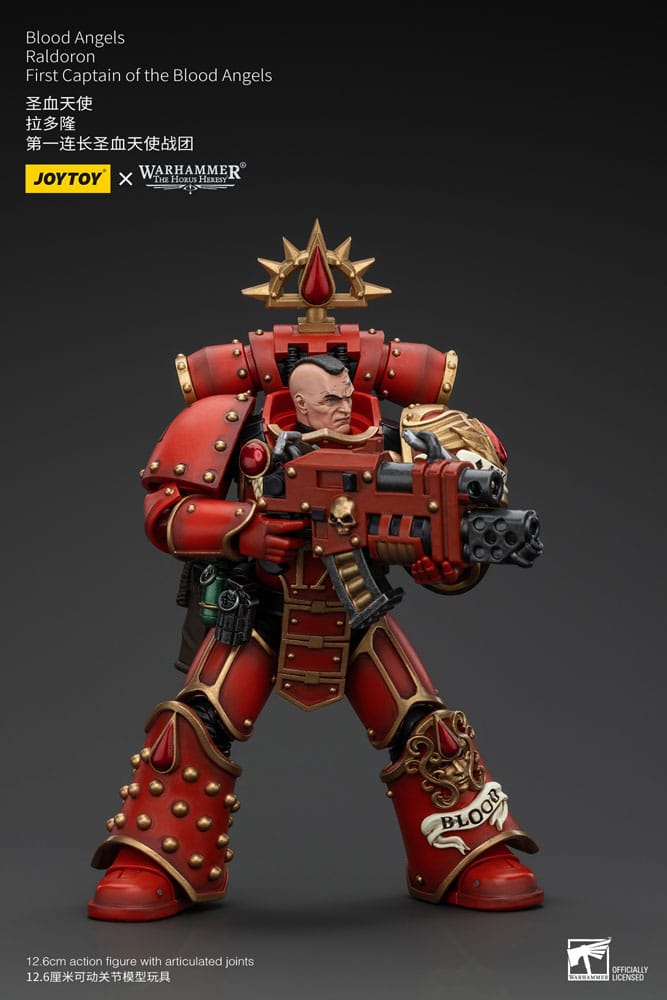 Warhammer The Horus Heresy figurine 1/18 Blood Angels Raldoron First Captain of the Blood Angels 13 cm