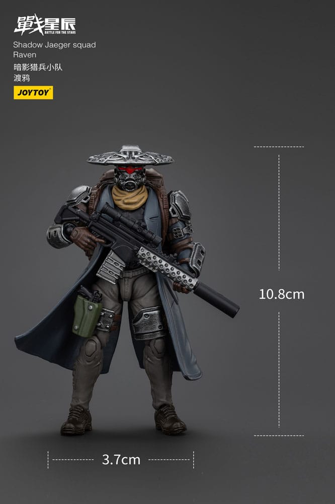 Battle For the Stars figurine Shadow Jaeger Squad Raven 16 cm