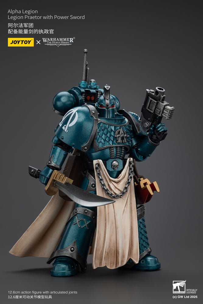 Warhammer The Horus Heresy figurine Alpha Legion Praetor with Power Sword 20 cm