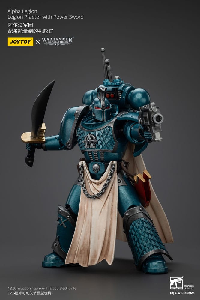 Warhammer The Horus Heresy figurine Alpha Legion Praetor with Power Sword 20 cm