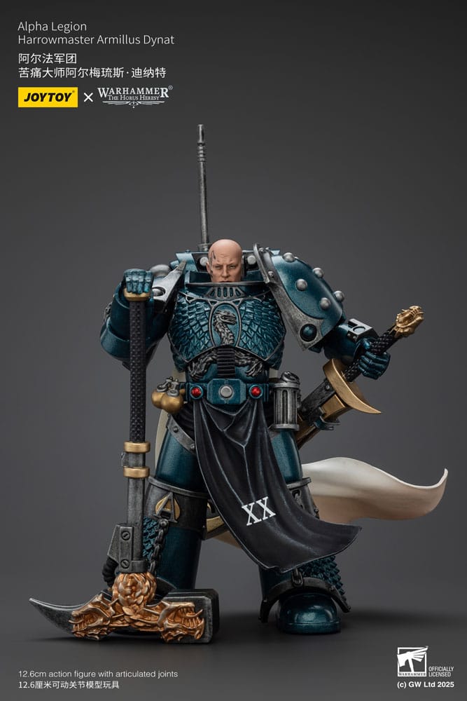 Warhammer The Horus Heresy figurine Alpha Legion Harrowmaster Armillus Dynat 20 cm