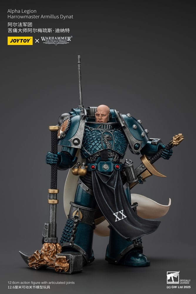 Warhammer The Horus Heresy figurine Alpha Legion Harrowmaster Armillus Dynat 20 cm