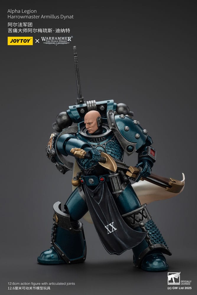 Warhammer The Horus Heresy figurine Alpha Legion Harrowmaster Armillus Dynat 20 cm